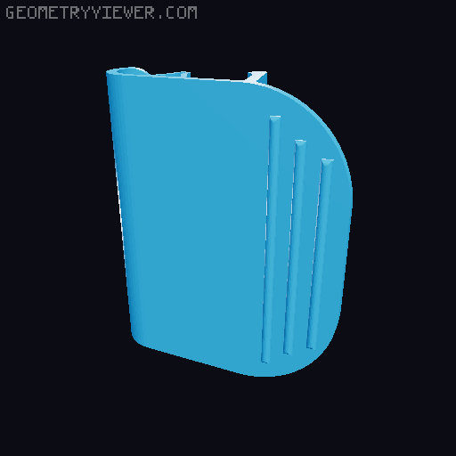 Drying Rack Locking Clip Generator 3D model thumbnail
