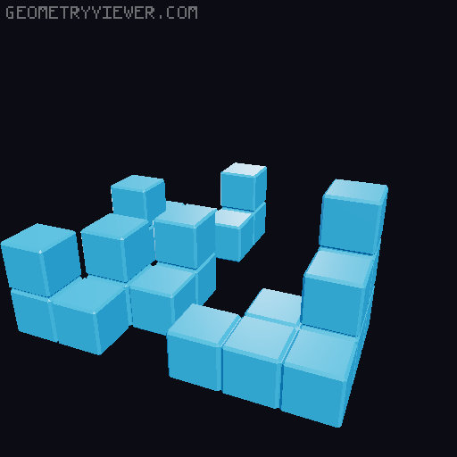 Looser pieces for Akaki Picnic Basket 3D model thumbnail