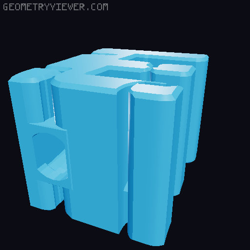 Minecraft 3D logo ⛏ (no glue needed) 3D model thumbnail