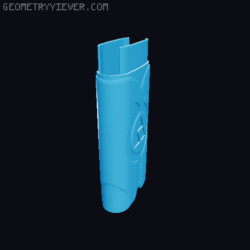 Legend of Zelda Master Sword Scabbard (BOTW) (TOTK) (Full Scale) 3D model thumbnail