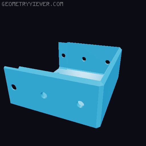 Jan Vitek's Sewing Box - Screwed version 3D model thumbnail