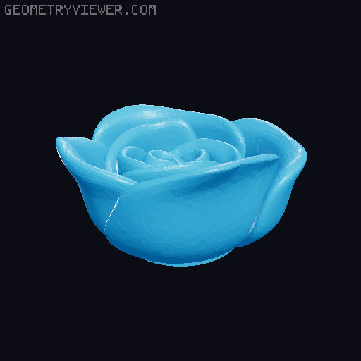 Giant Novelty Hair Clip 3D model thumbnail