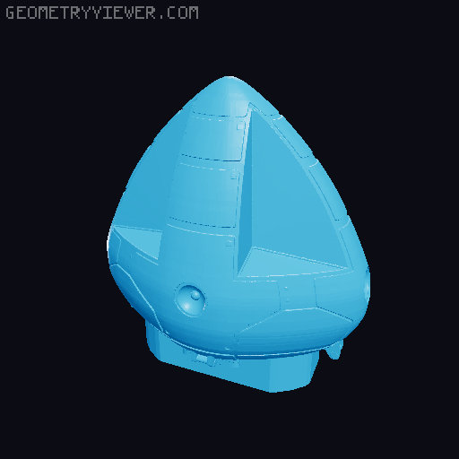 Space 1999 Eagle 1 3D model thumbnail