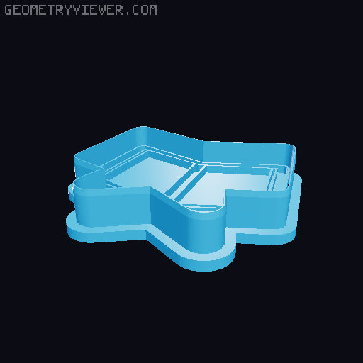 Ramadan Islamic Cookie Cutter STL Bundle | Kaaba Lantern Quran Fondant Cutter Set | 3D Printable 3D model thumbnail