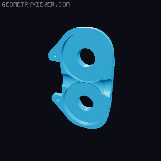 Handguard for Gryphon Cage 3D model thumbnail