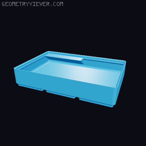 Gridfinity cups height 3 (25mm) collection 3D model thumbnail