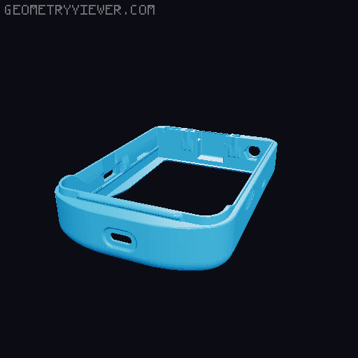 Lilygo T-Deck Case Remix for ATGM336H GPS 3D model thumbnail