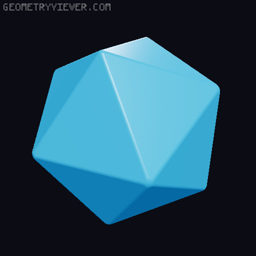 dice set 3D model thumbnail
