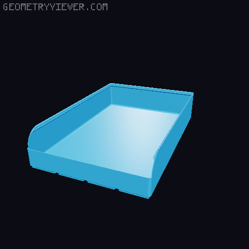 Gridfinity rouded bins collection all sizes 3D model thumbnail