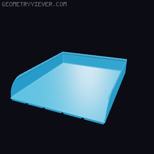 Gridfinity rouded bins collection all sizes 3D model thumbnail