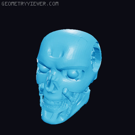 Dummy 13 - Terminator T800 Armor 3D model thumbnail