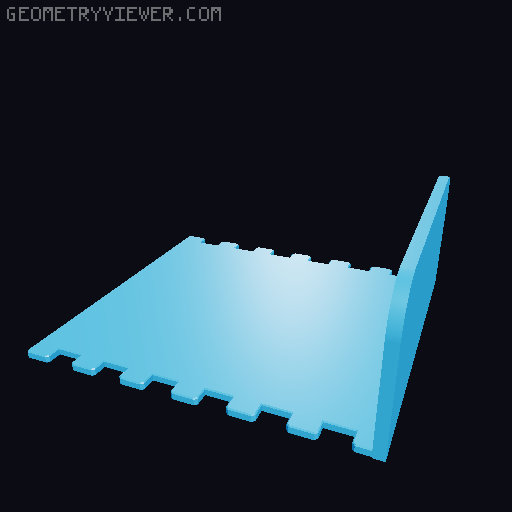 Modular Handgun Safe Stands 3D model thumbnail