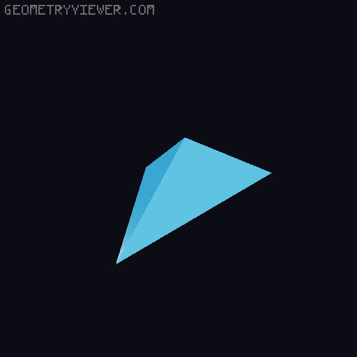 Geometric Unicorn wall art (only for Princess) 3D model thumbnail