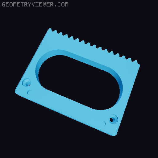 Rack and pinion stage module for Galileo Microscope 3D model thumbnail