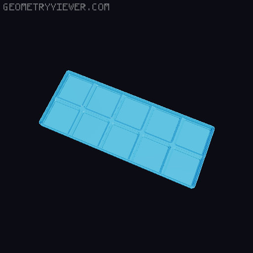 Cardboard Gridfinity Bins (rebuilt for better accuracy) 3D model thumbnail
