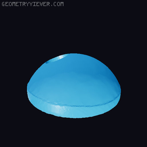 Brain Slug from Futurama 3D model thumbnail