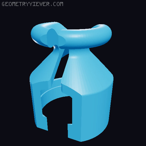 Screw Claw for Screwdriver and Bits 3D model thumbnail