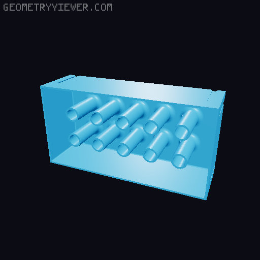 Paint Storage System 3D model thumbnail
