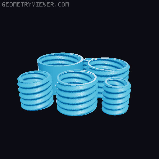 Annoying Nested Screw Gift Box 3D model thumbnail
