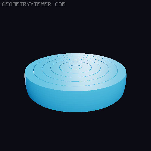 Gyroscope Fidget 3D model thumbnail