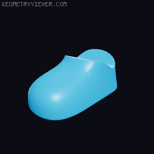 Male Funko Pop Template With Seperated Parts 3D model thumbnail