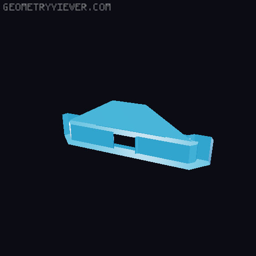 AstroRC Airtank25 propeller protection 3D model thumbnail
