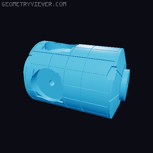 ISS 1:100 3D model thumbnail