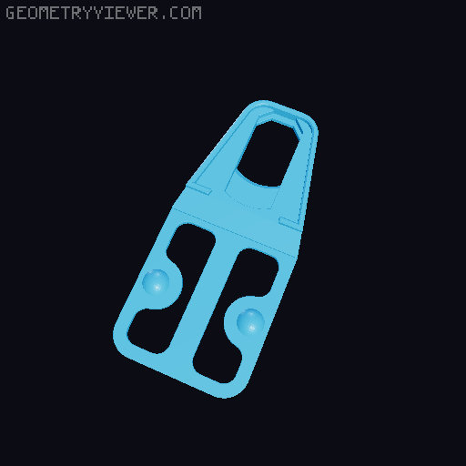 FF Adv 5M Pro Tool Holder Set 3D model thumbnail