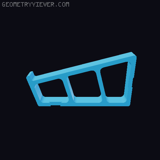 Laptop Stand High V2 3D model thumbnail