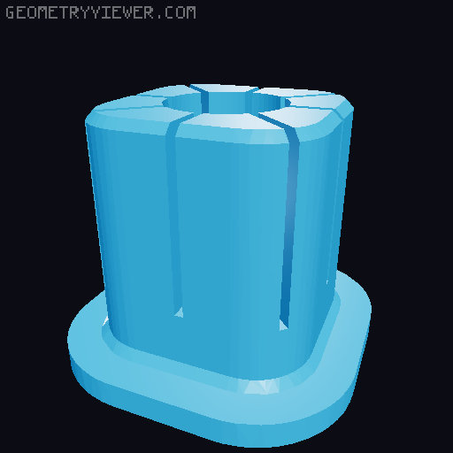 Bucket holder for Krause ladder 3D model thumbnail