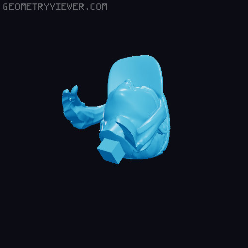KDA Akali - League of Legends - 30 cm model.  3D model thumbnail