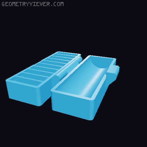 Pre-fabs for fuchsr's "Print-in-Place, Customizable Cases for Button-type Batteries" -  25+ sizes 3D model thumbnail