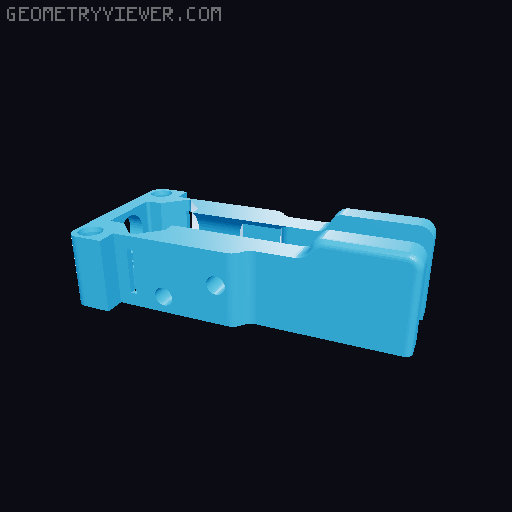 Amateur Radio Morse Code Paddle / CW Key 3D model thumbnail