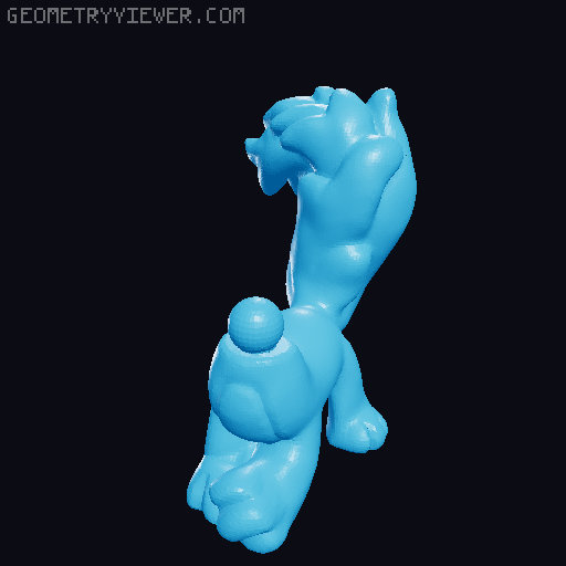 LPS Squirrel / Skunk Triplets 3D model thumbnail
