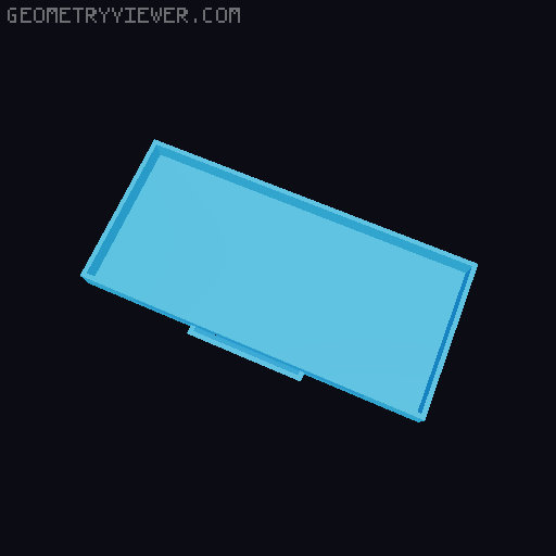 Smokers Box – Travel Edition | Pocket Rolling Station 3D model thumbnail