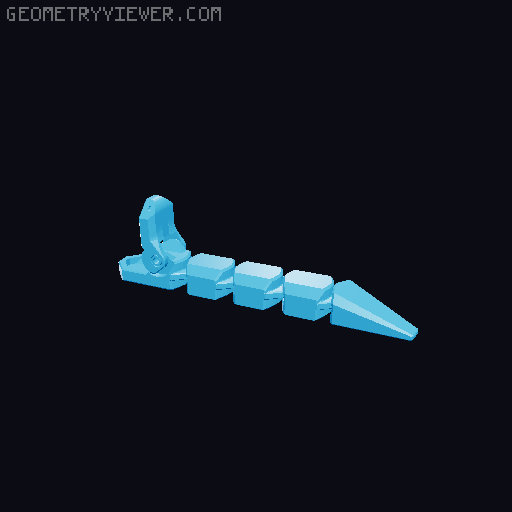 Shortened remix of Flexi-Conda 3D model thumbnail