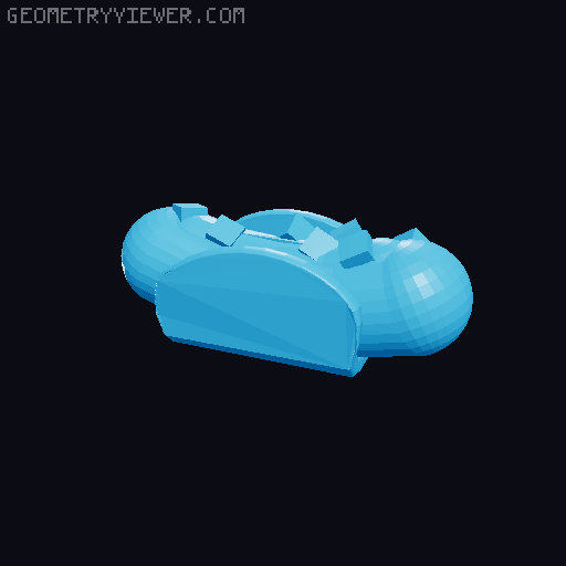 BFDIE Hot Dog 3D model thumbnail