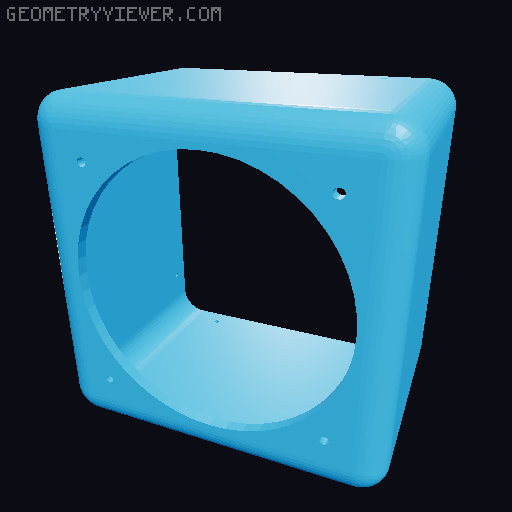 4-inch Speaker 3D model thumbnail