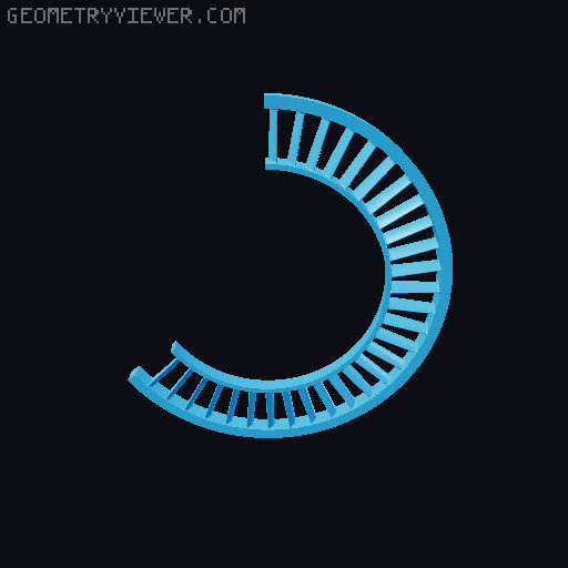 3D Printable Jet Engine 3D model thumbnail