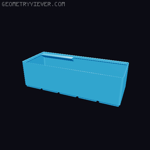 Gridfinity cups height 8 (60mm) collection 3D model thumbnail