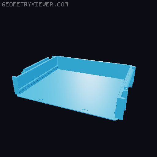 SBox for MK2/3/4 - drawers 3D model thumbnail