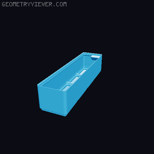 Gridfinity cups height 5 (39mm) collection 3D model thumbnail