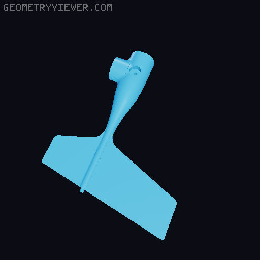 Larger Wind Turbine 1.7x bigger 3D model thumbnail