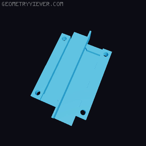 DIY RC Crane 3D model thumbnail