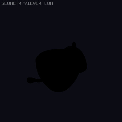 Easter Cats 3D model thumbnail