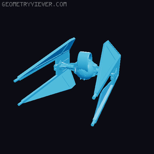 Star Wars hangers 3D model thumbnail