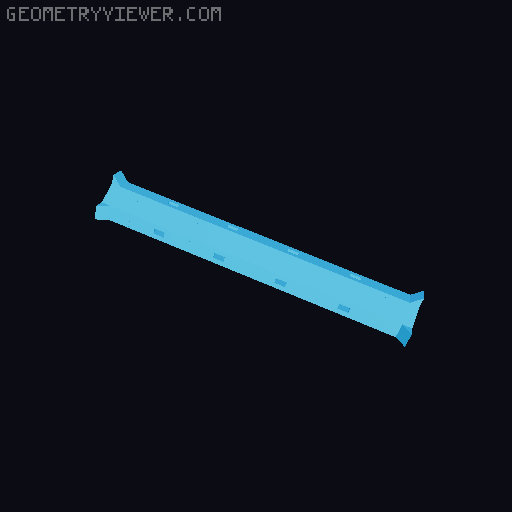 openGrid - Angle connector 3D model thumbnail