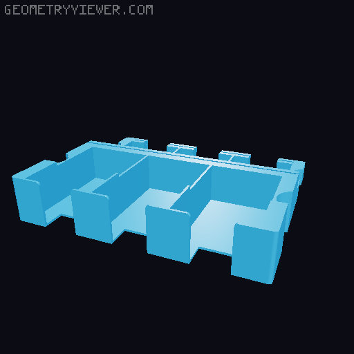 Wyrmspan + Dragon Academy Insert 3D model thumbnail