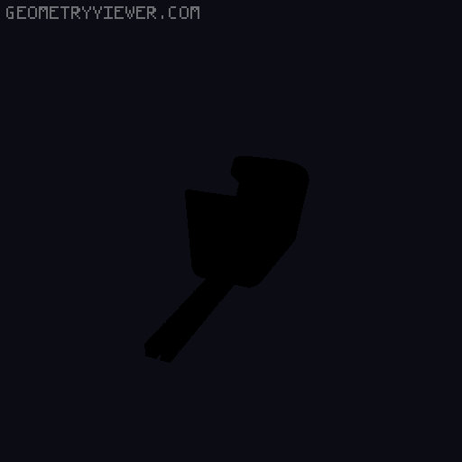 Mouse Bungee Screwable 3D model thumbnail