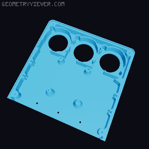 Flashforge AD5M фильтр угольный 3D model thumbnail
